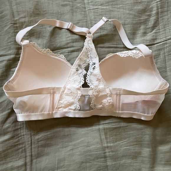 Dobreva front clasp white lace push up bra - Picture 9 of 11